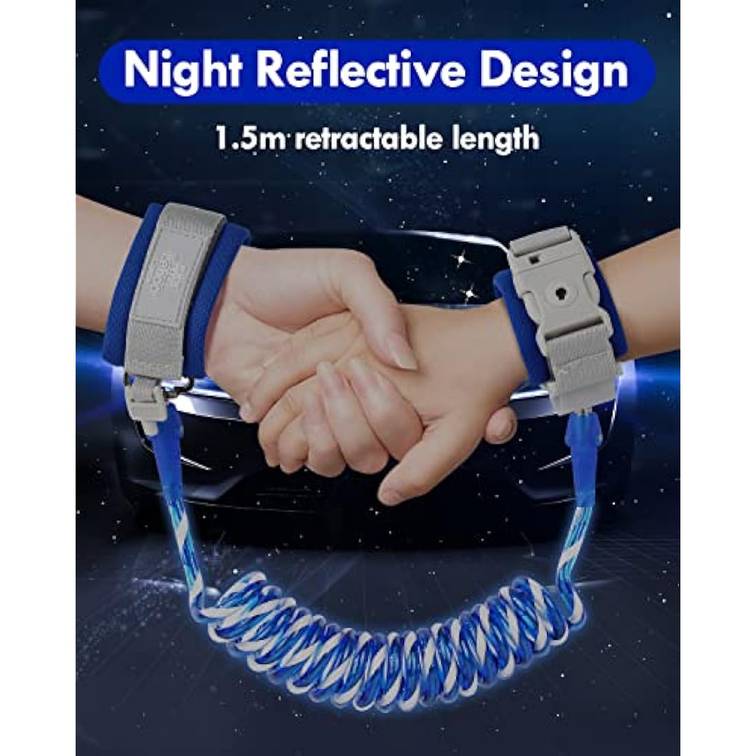 Lehoo Castle Anti Lost Wrist Link | Toddler Safety Harness Leash - Blue