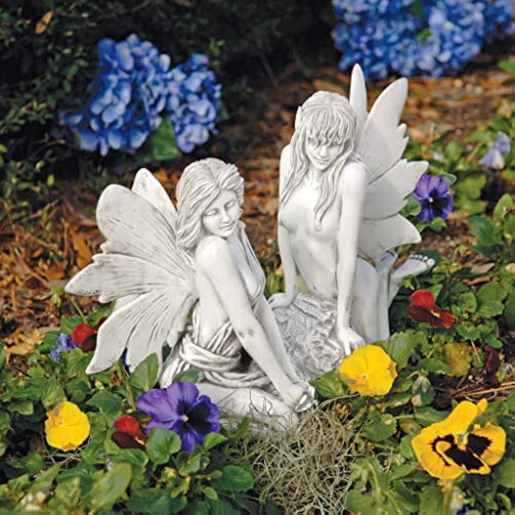 Design Toscano Enchanted Garden Fairy Sculpture - Colleen Statue