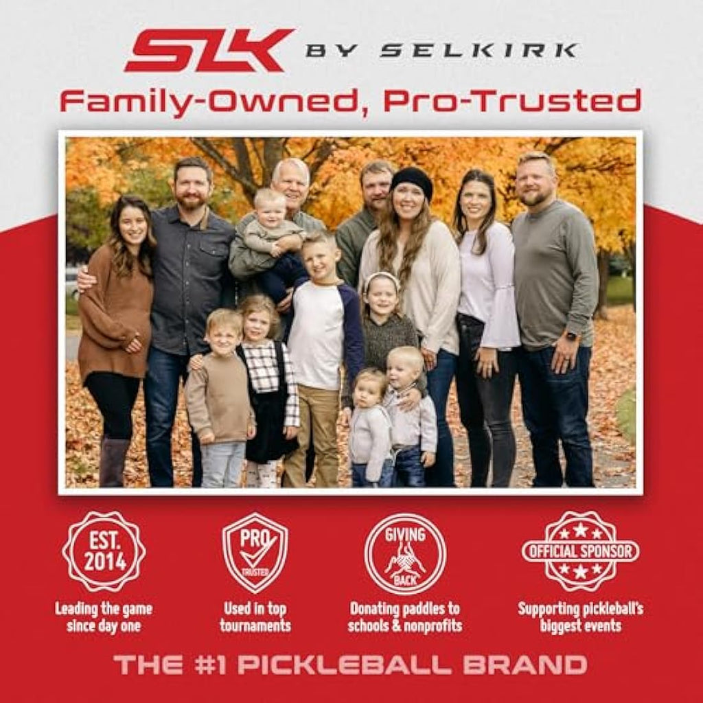 SLK Evo Power Pickleball Paddle – Carbon Fiber & Fiberglass Hybrid