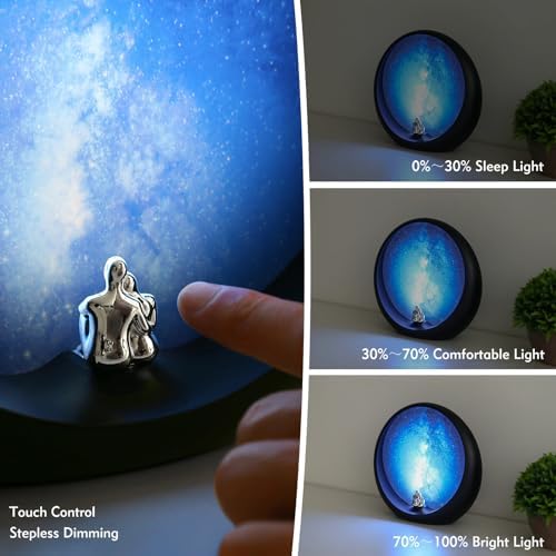 Mamre Galaxy Night Light – Dimmable Milky Way Lamp for Couples