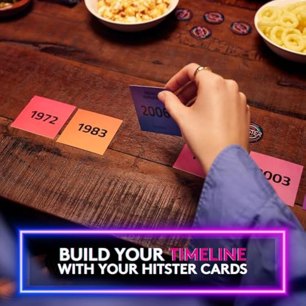 Hitster Music Party Board Game – 300+ Iconic Hits – UK Edition