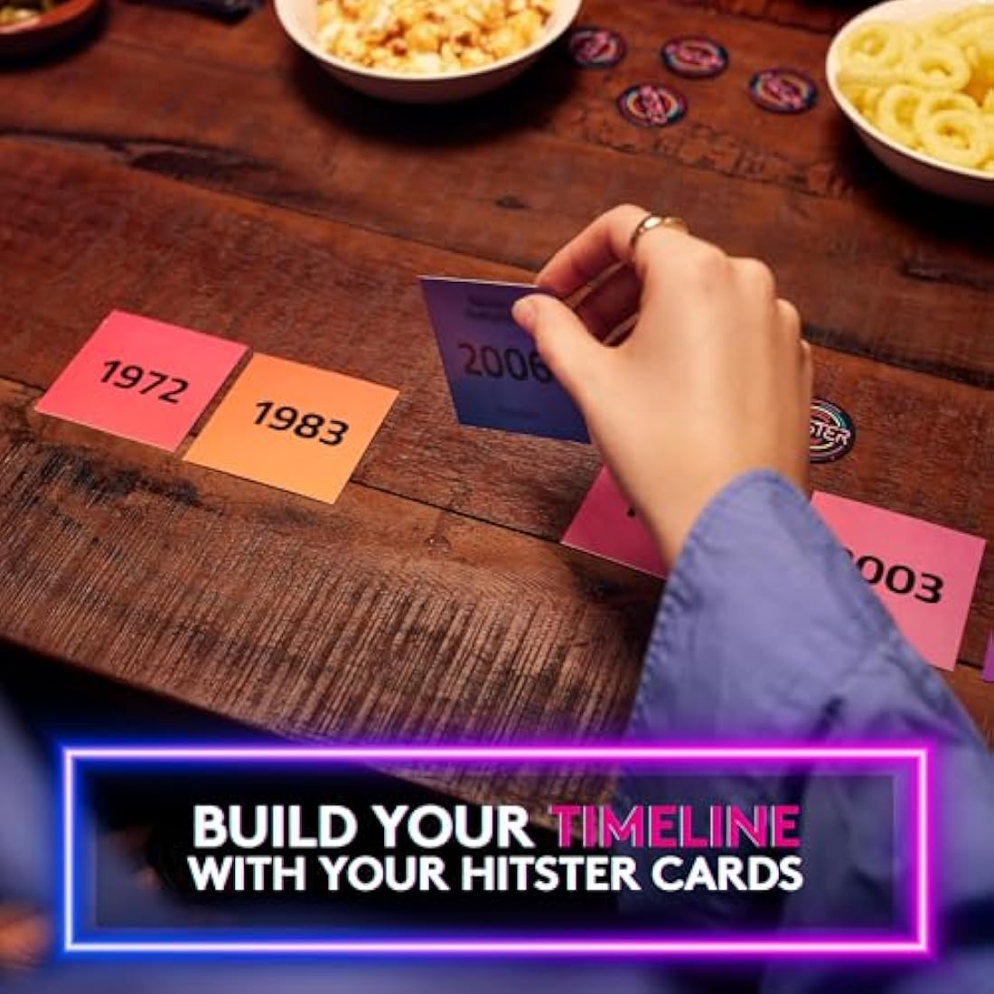 Hitster Music Party Board Game – 300+ Iconic Hits – UK Edition