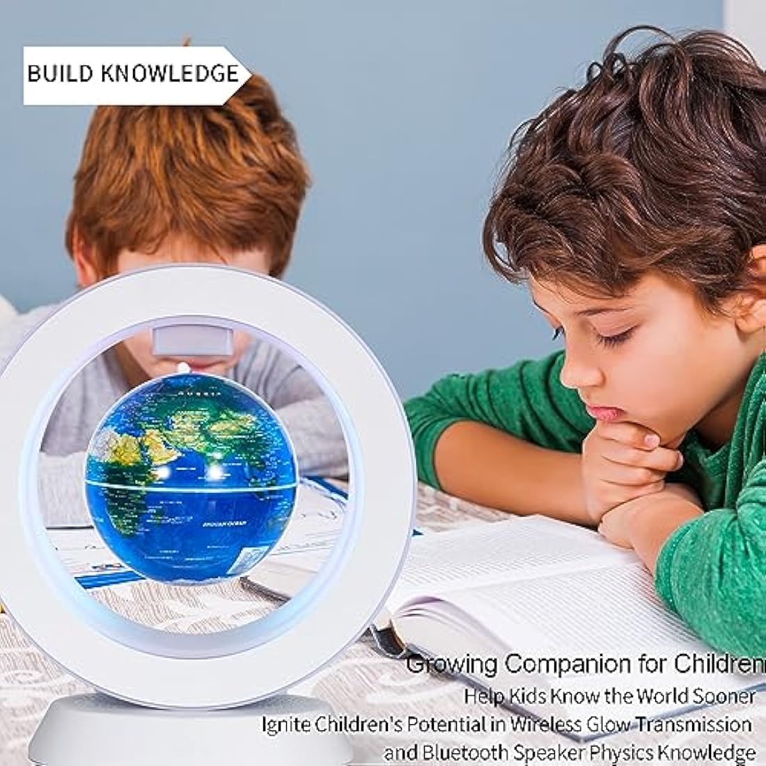 Jolof Store Magnetic Levitation Globe | Bluetooth Speaker & Desk Lamp