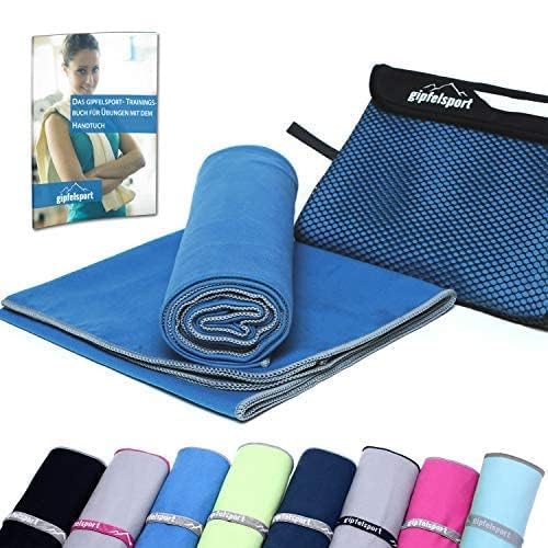 Microfibre Towel XL 180x80cm – Quick-Dry Travel & Beach Towel by Gipfelsport