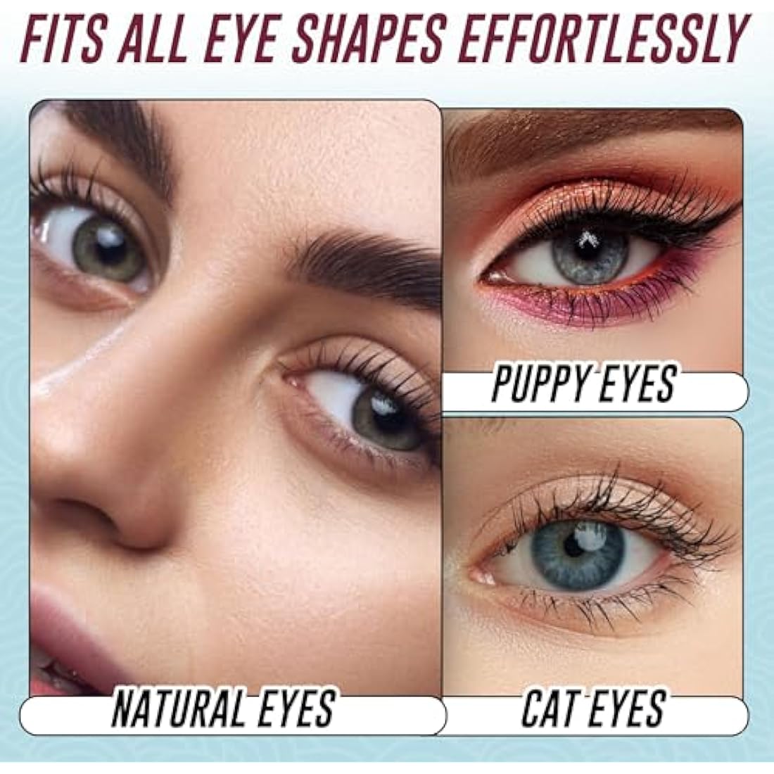 Cluster Eyelashes – Ultra Thick Cat Eye DIY Extensions