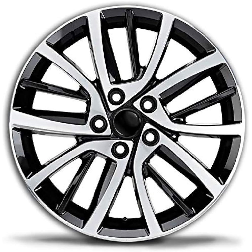 SkinoEu 65mm Wheel Centre Hub Caps for VW - Black Set of 4 - 3B7601171