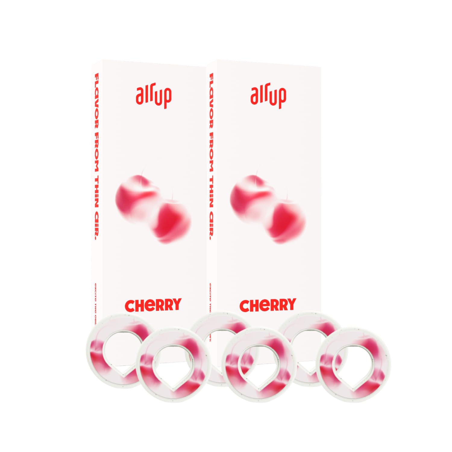 air up Cherry Flavour Pods – 6 Pack Tasting Set for 30L Sugar-Free Water