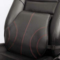 KOYOSO Lumbar Support Cushion | Memory Foam Leather Back Pillow for Car