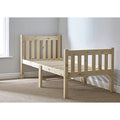 Strictly Beds Athens Short Pine Bed Frame | 2ft 6 Small Single & Mattress