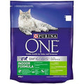 Purina ONE Indoor Dry Cat Food - Turkey & Wholegrain - 800g (4 Pack)