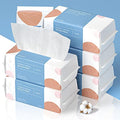 PoeticEHome Cotton Face Tissue – Ultra Soft Disposable Dry Wipes (600 Count)