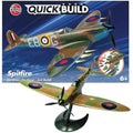 Airfix Quick Build Spitfire Model Kit – Snap-Together Plane Toy for Kids