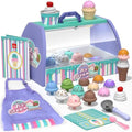 Lehoo Castle Ice Cream Toy Set - 28pc Pretend Play Food & Montessori Gift