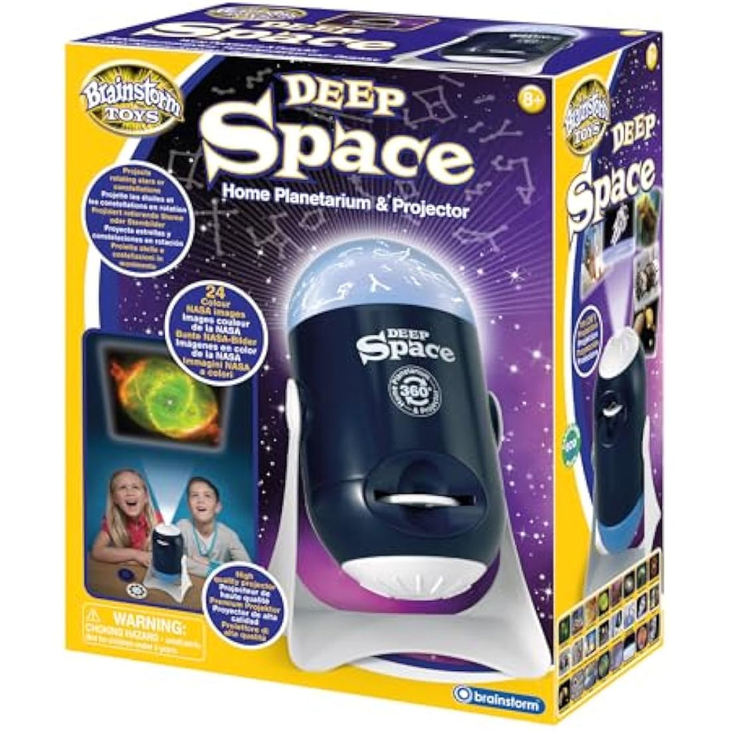 Brainstorm Toys Space Home Planetarium & NASA Projector Nightlight