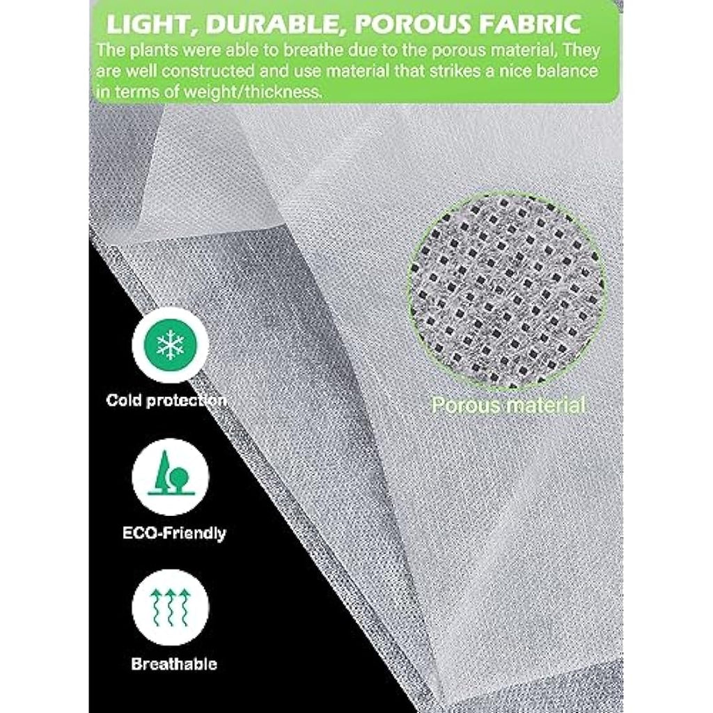 Abimars Garden Fleece 30gsm – 3m x 5m Horticultural Plant Frost Protection