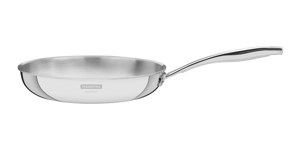 Tramontina Grano Stainless Steel Frying Pan | 26cm Tri-Ply Induction