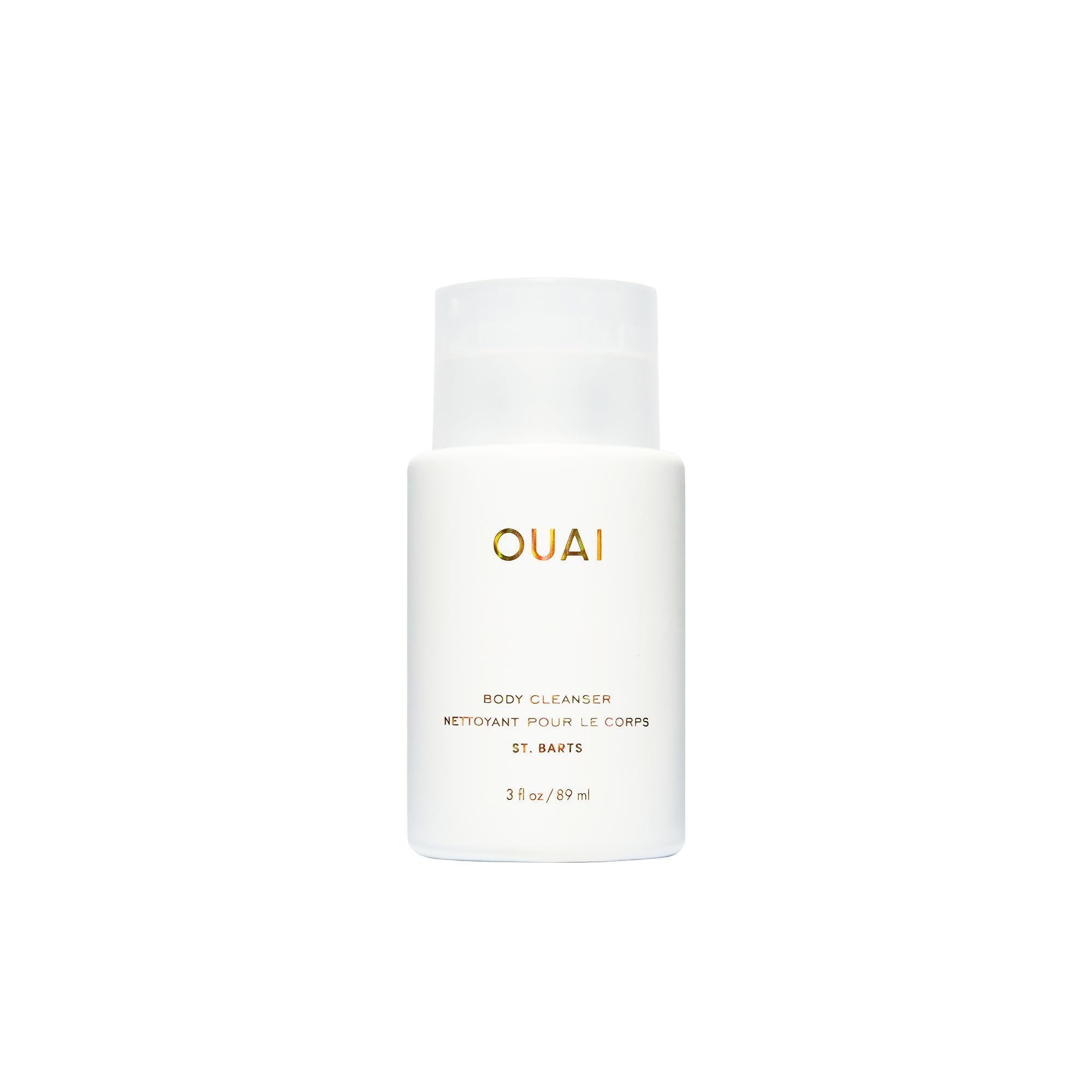 OUAI St. Barts Body Cleanser – Hydrating Travel Size Body Wash (89ml)