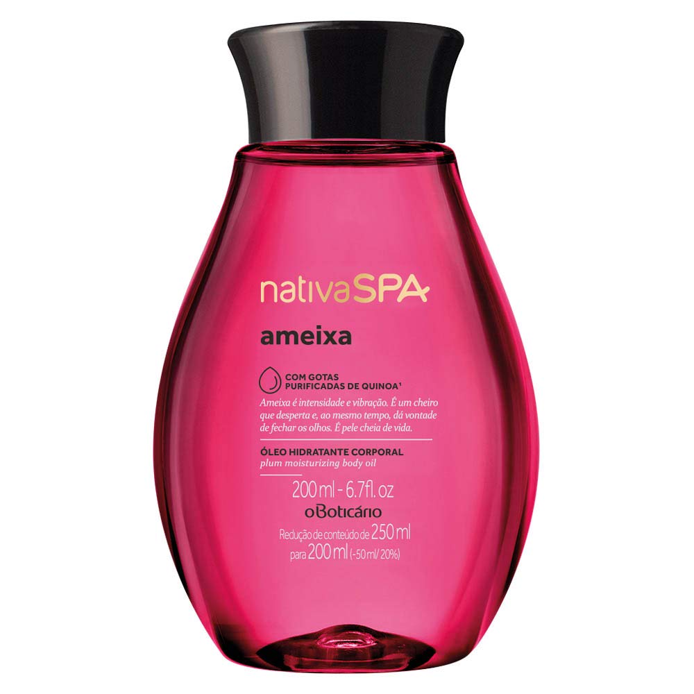 Oleo Hidratante Corporal Boticario Nativa Spa Ameixa - 200ml