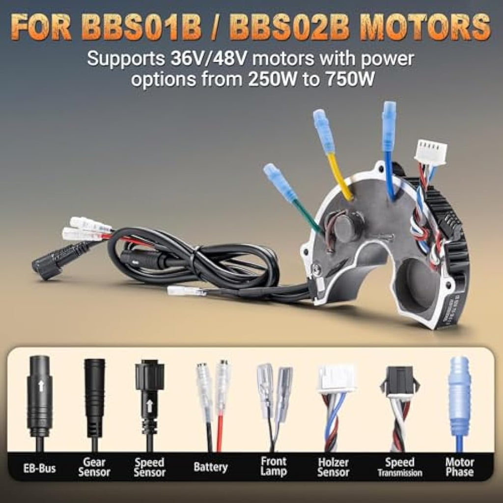 Bafang BBS01B Mid Drive Controller – 36V 250W Replacement Part