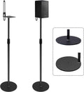 Gekufa Universal Speaker Stands | Height Adjustable 29-55in Floor Pair