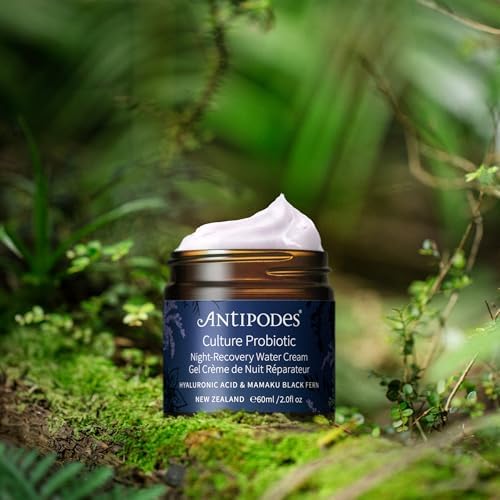 Antipodes Culture Probiotic Night Water Cream – 60ml Vegan Moisturizer