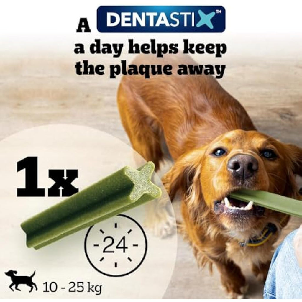 Pedigree Dentastix Fresh Dental Dog Chews for Medium Dogs – 112 Sticks