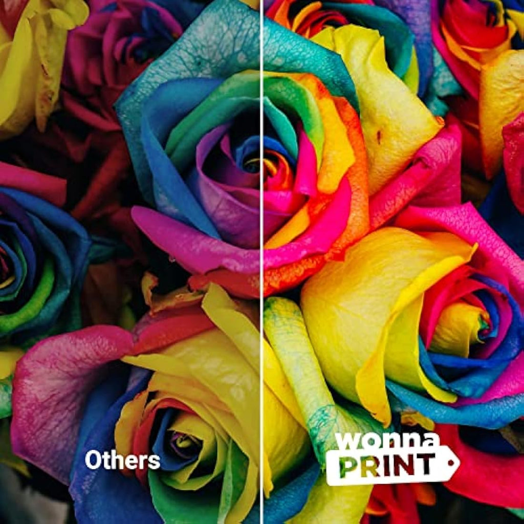 WonnaPrint 62XL Ink Cartridges for HP Envy 5540 5640 & OfficeJet 5740 | 2 Pack