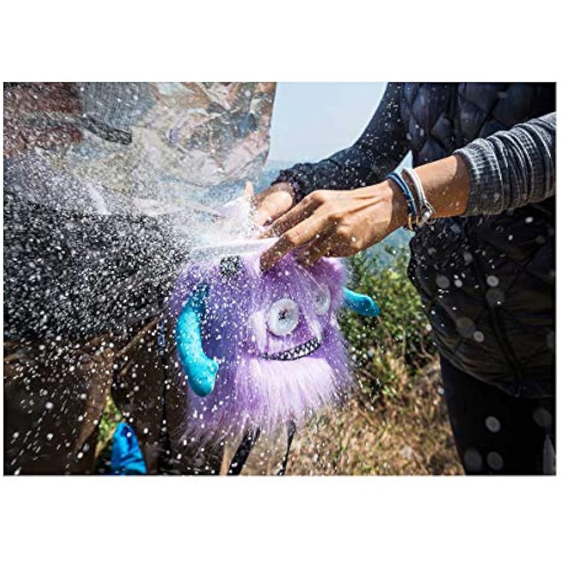 8BPLUS Monster Chalk Bag for Rock Climbing and Bouldering – Faux Fur