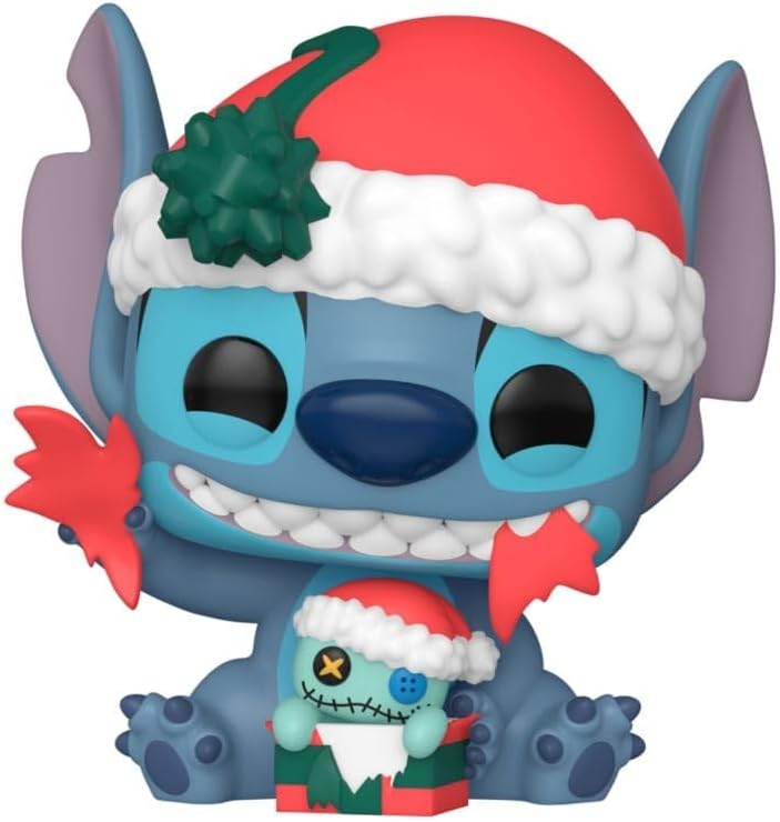 Funko Pop! Disney: Lilo & Stitch - Stitch Unwrapping Gift Vinyl Figure