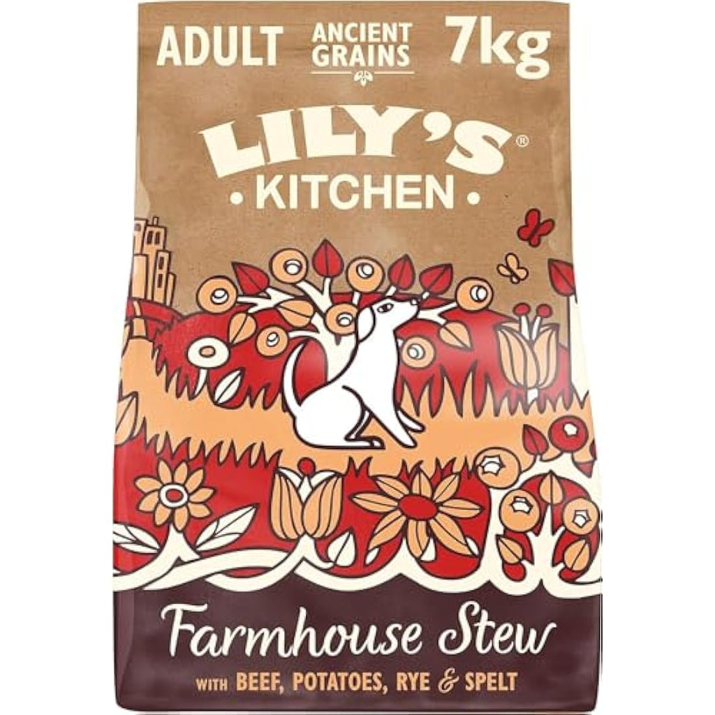 Lily’s Kitchen Beef Stew Dry Dog Food with Ancient Grains - 7kg