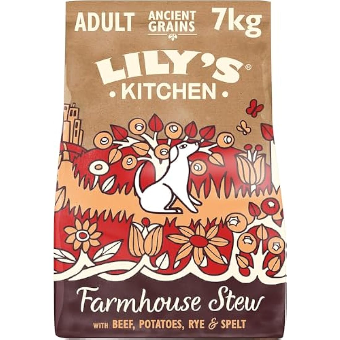 Lily’s Kitchen Beef Stew Dry Dog Food with Ancient Grains - 7kg