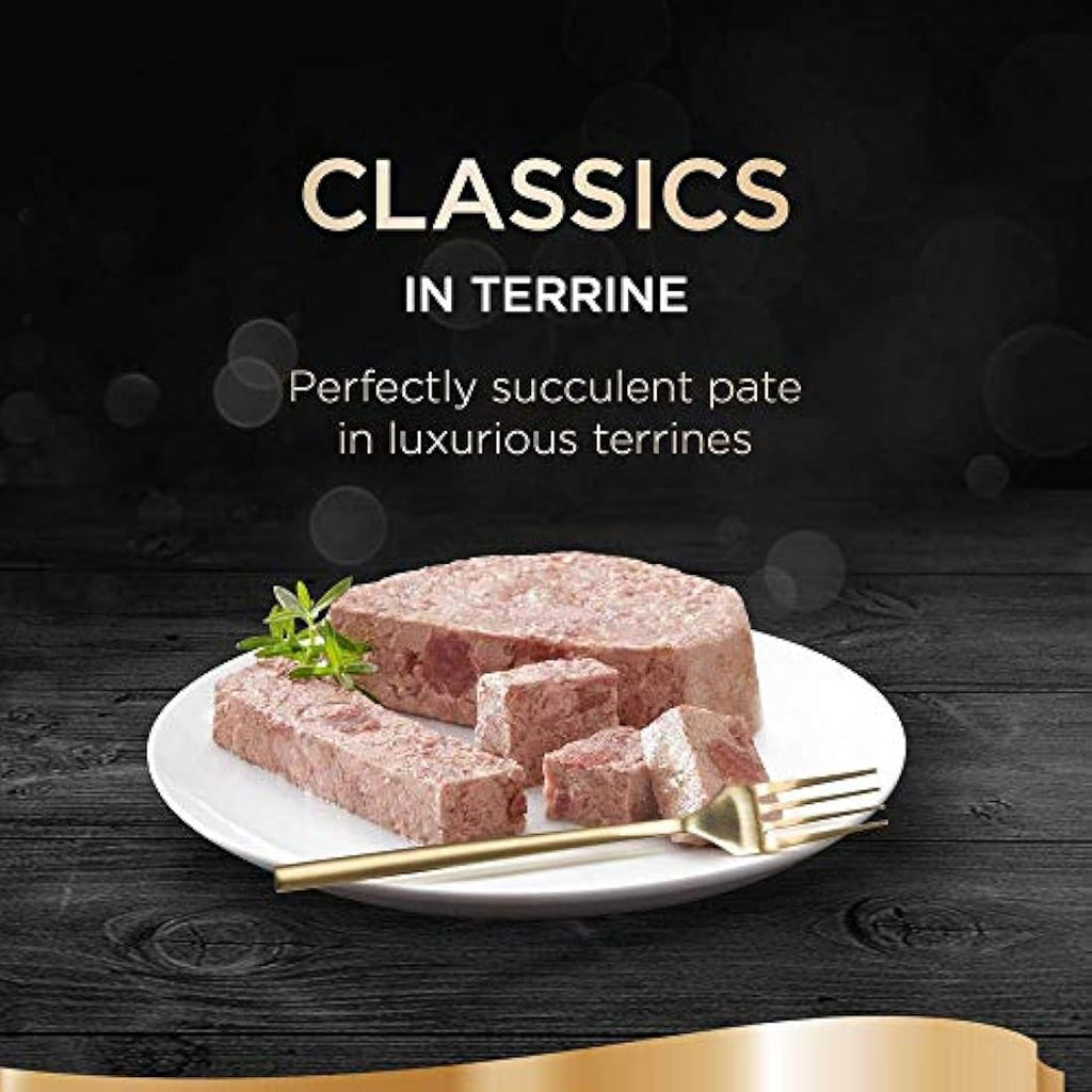 Sheba Classics Salmon Terrine Wet Cat Food - 85g Trays (Pack of 22)
