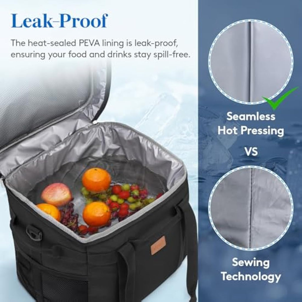 Lifewit 40L Soft Cooler Bag | Large Insulated Leak-Proof Picnic Bag