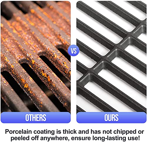Vnierxful Cast Iron Cooking Grates for Weber Genesis E/S/EP 300 Series