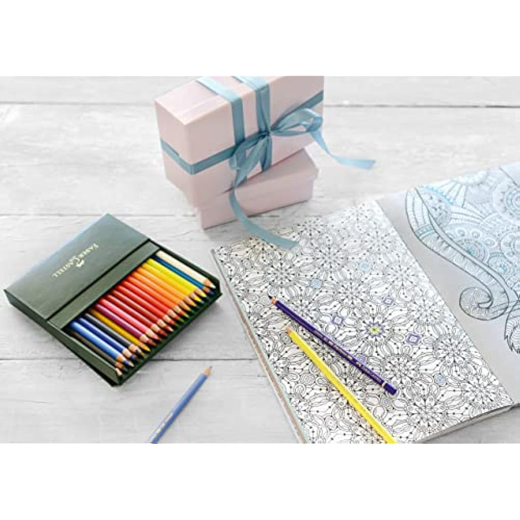 Faber-Castell Polychromos Colour Pencils | Gift Box of 36 | Lightfast