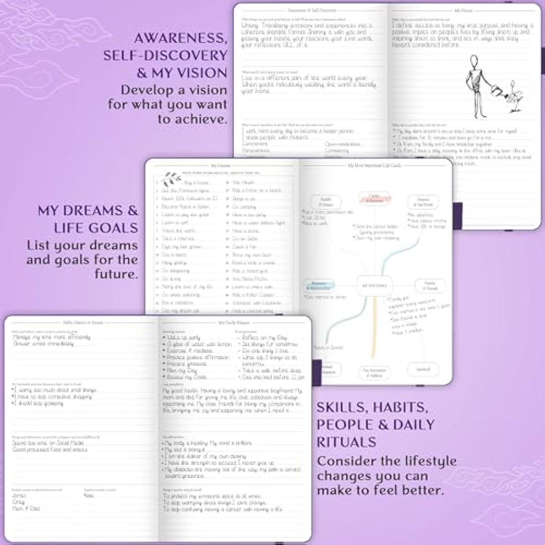 Legend Planner Hourly Schedule – Undated A5 Daily & Weekly Organizer