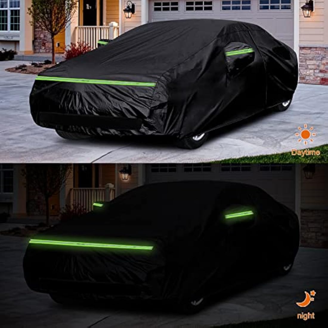 Opaltool 6-Layer Waterproof Car Cover for Nissan Juke 2010–2022