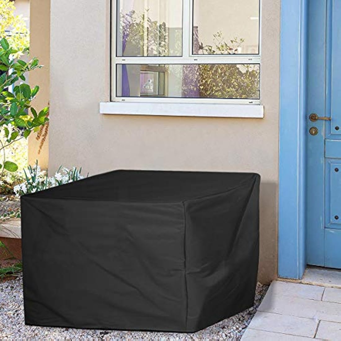 Jolof Store Garden Furniture Cover | 420D Heavy Duty Waterproof – Black