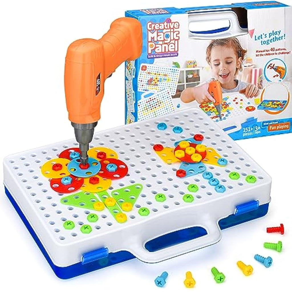 3D Take Apart Toy – STEM Construction Kit with Storage Box