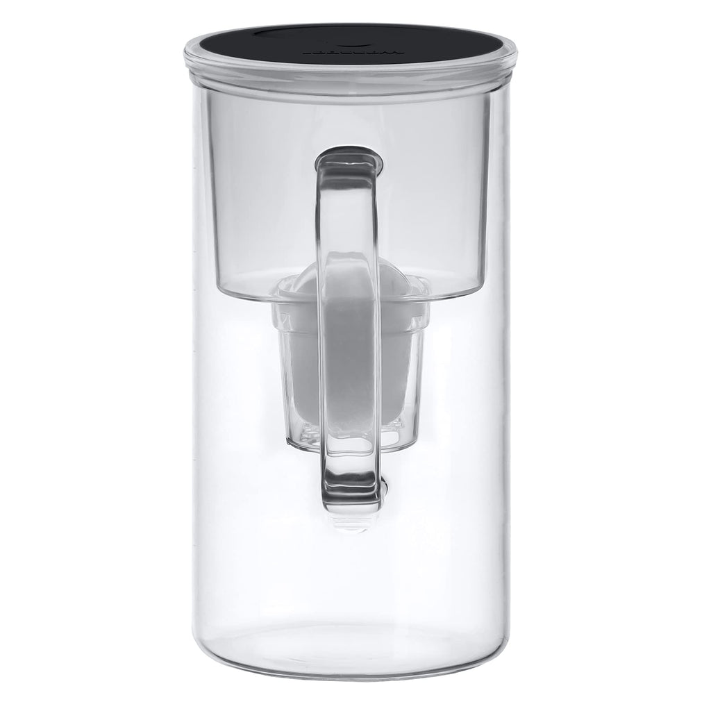 Wessper 3L Glass Water Filter Jug | Borosilicate Pitcher with 1 Cartridge