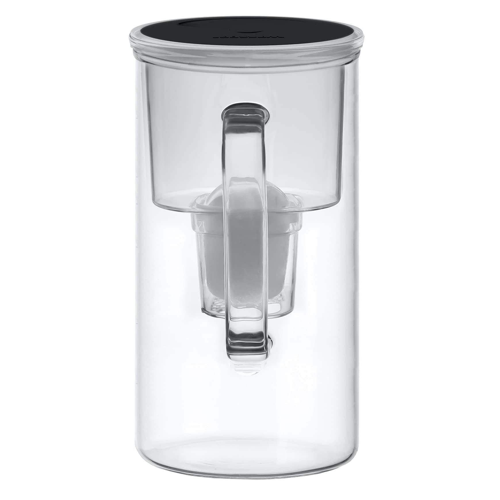 Wessper 3L Glass Water Filter Jug | Borosilicate Pitcher with 1 Cartridge