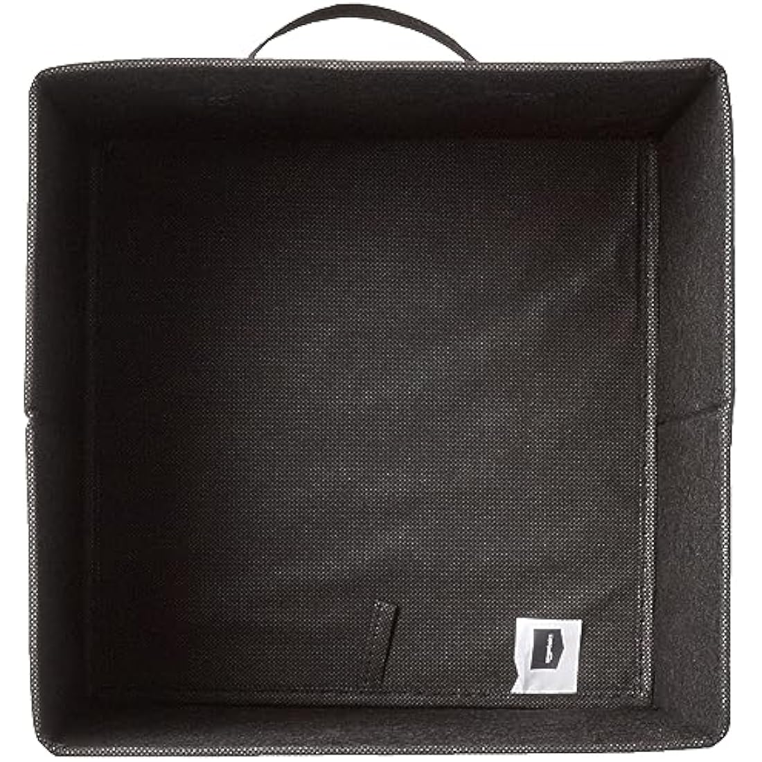 Jolof Store Collapsible Fabric Storage Cubes - 6 Pack, Black, 33cm