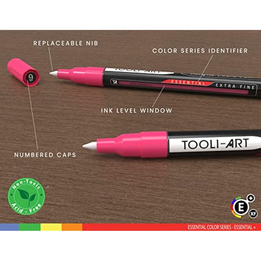 Jolof Store Acrylic Paint Pens – Extra Fine 0.7mm Markers for Rock Painting