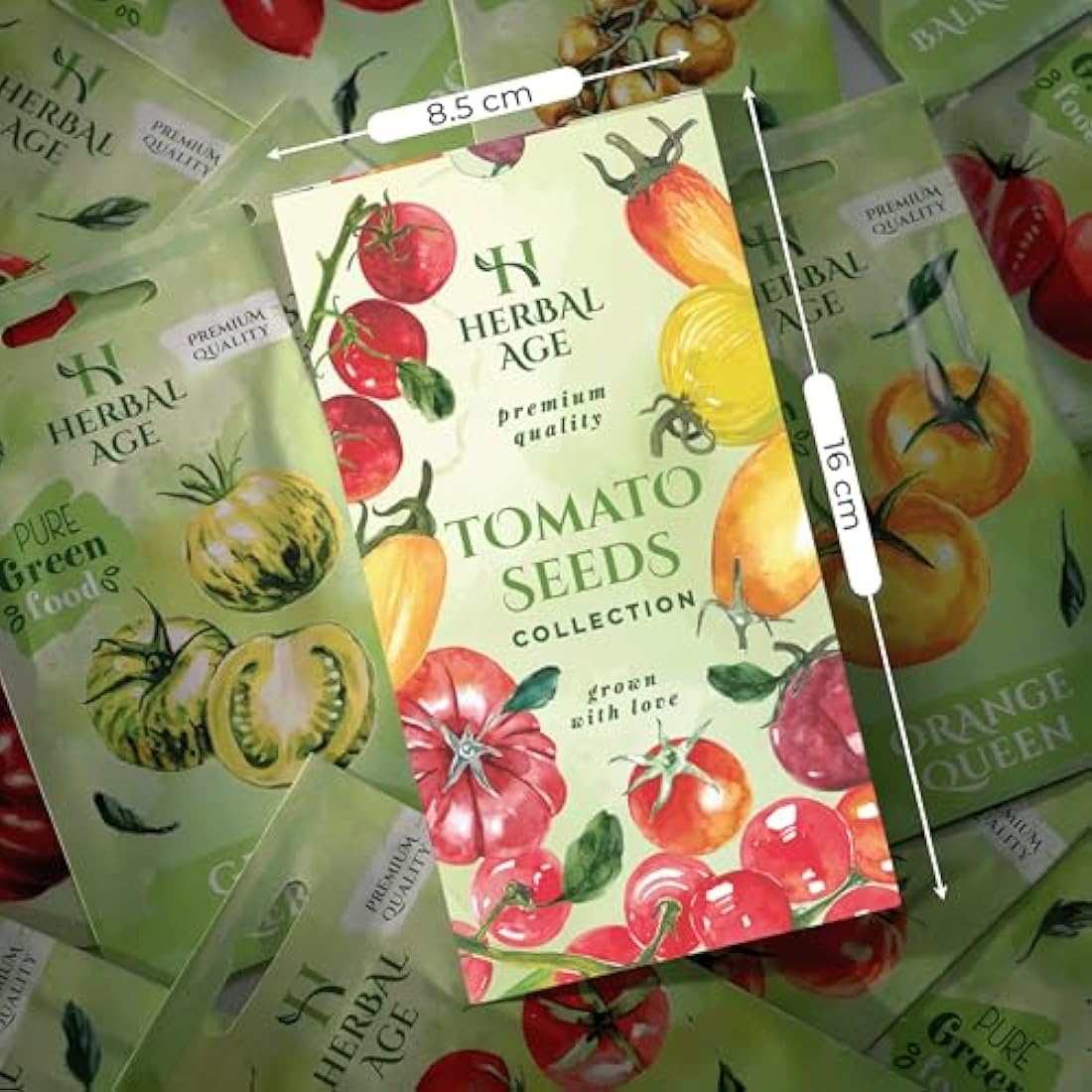 Grow Your Own Tomato Seeds Kit – 14 Heirloom Varieties