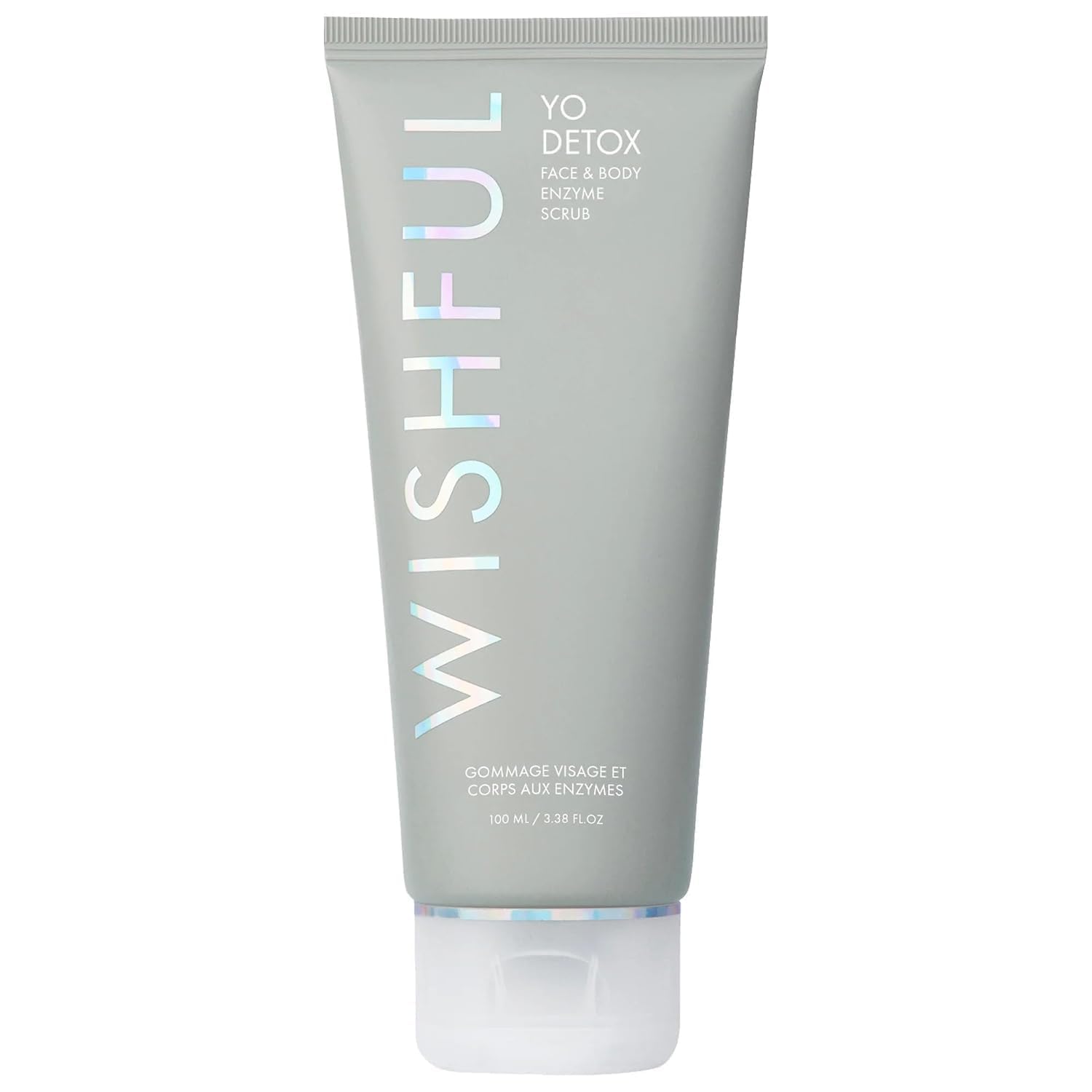Wishful by Huda Beauty Yo Detox Face & Body Enzyme Scrub - 100ml