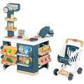 Smoby Kids Supermarket Playset with Shopping Trolley and 42 Accessories