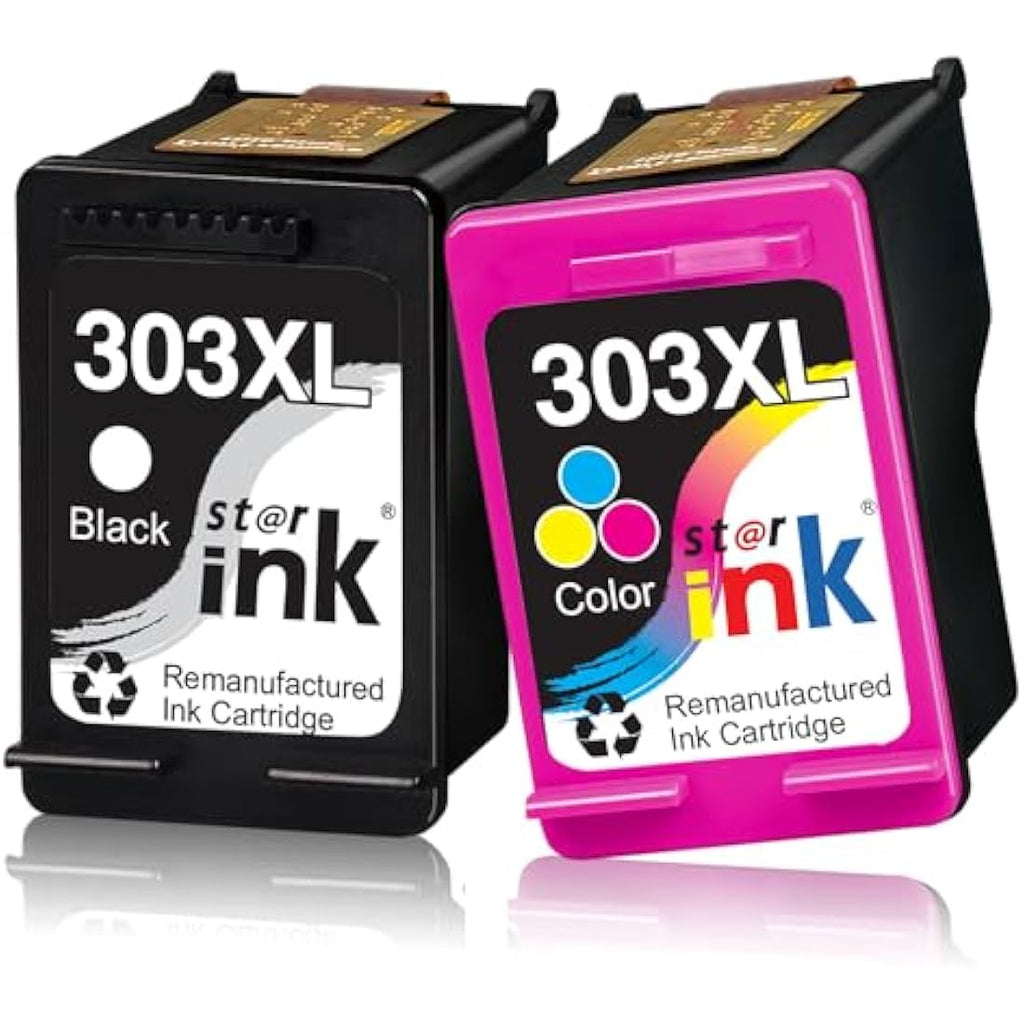 Starink 303XL Remanufactured Ink Cartridges for HP Envy Photo & Tango