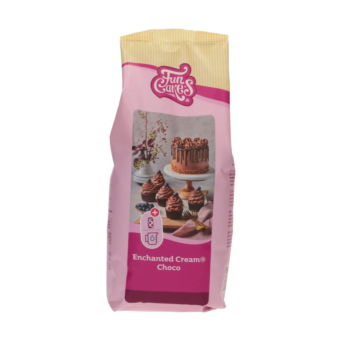 FunCakes Enchanted Cream Choco Mix – Light Chocolate Cake Filling & Topping