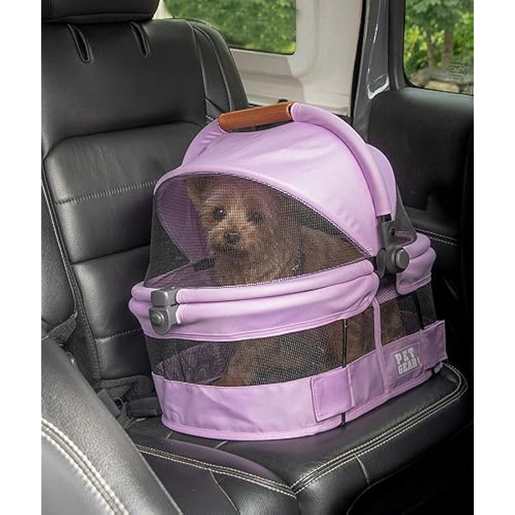 Pet Gear View 360 Ultra Lite Pet Carrier & Car Seat - Larkspur, 15"