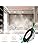 ALUSSO 6W LED Dimmable Downlights - IP44 Slim Recessed Spotlights, Black